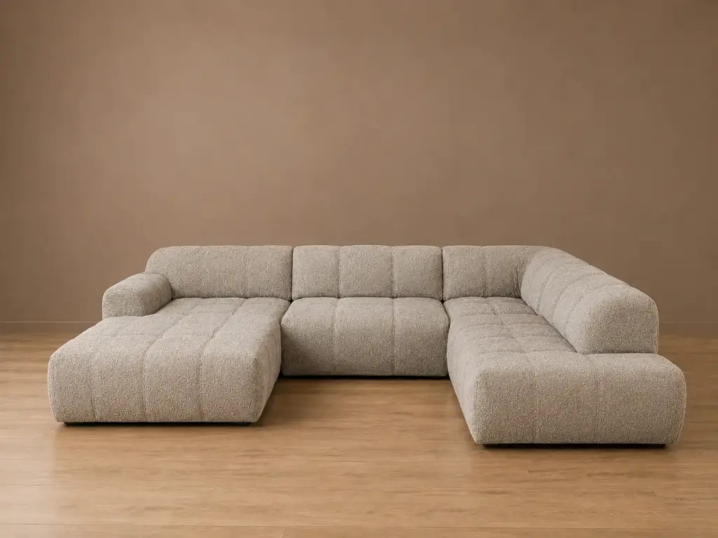 AURA Köşe Koltuk 210 × 363 cm – Lounge Sağ