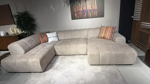 AURA Köşe Koltuk 393 × 210 cm – Lounge Sol